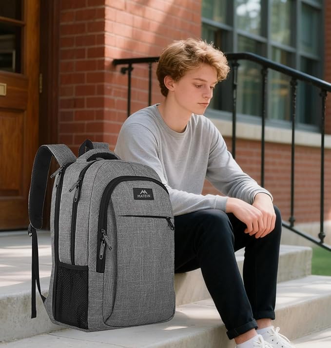 MATEIN 17 Inch Laptop Backpack, TSA Large Backpack - Image 5
