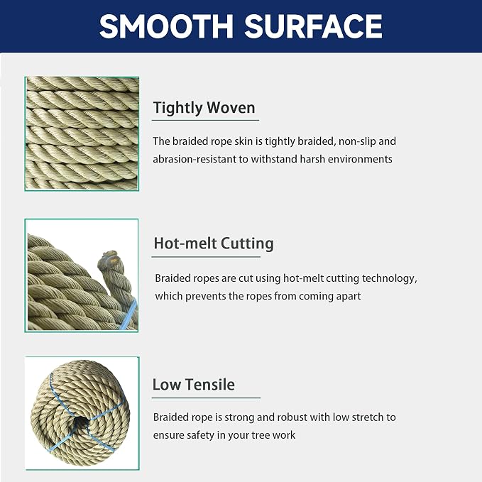 1 inch x 100 feet Twisted ProManila - Image 4