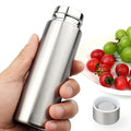 Cute Small Purse Water Bottle, 4.4 Fl. Oz, Mini Slim Flask by Dxobay