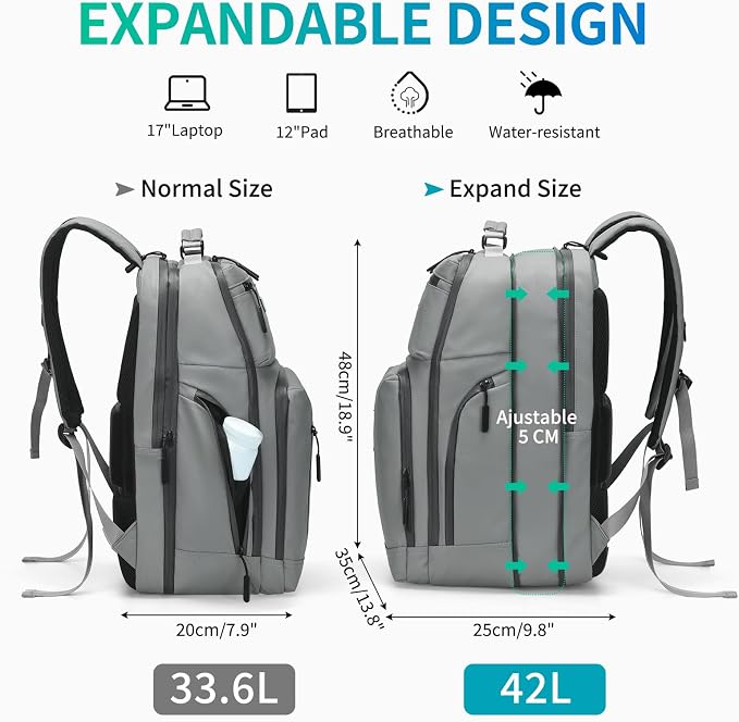 Expandable Business Backpack - Image 2