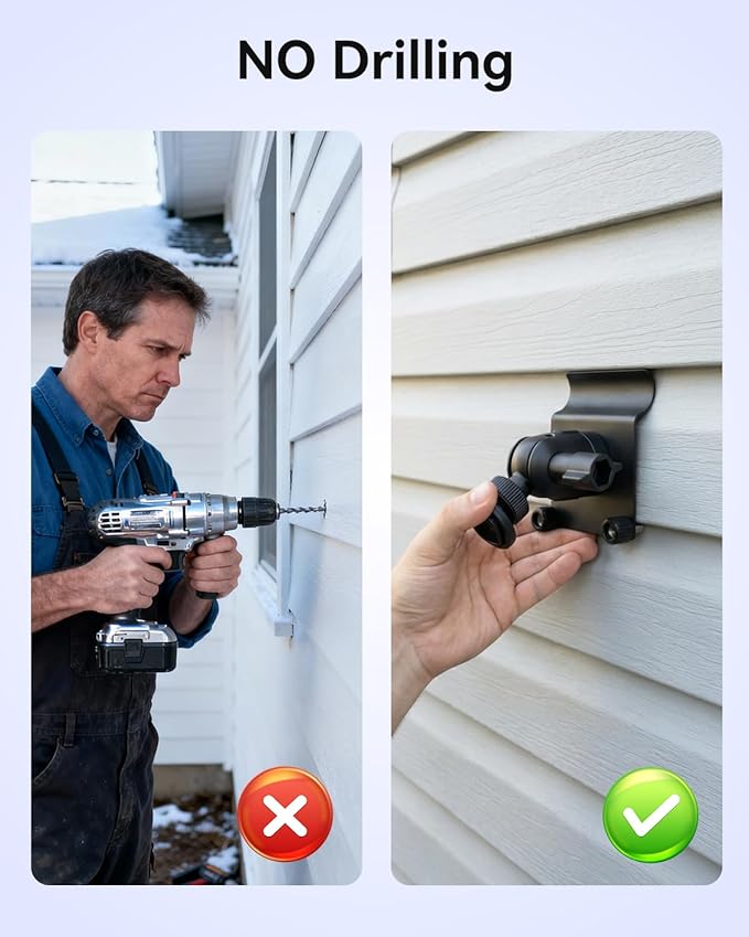 2Pack Vinyl Siding Mount Compatible - Image 5