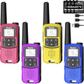 Radios Walkie Talkies Long Range: Rivins F22 Rechargeable Walkie Talkies by Rivins