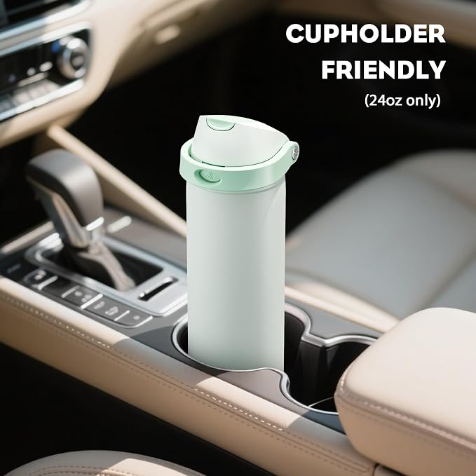 POWCAN 24 oz Vacuum Water Bottle - Image 5