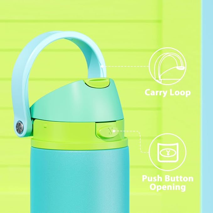 24 oz Insulated Water Bottle for Men: Meoky Stainless Steel Water Bottle - Image 5