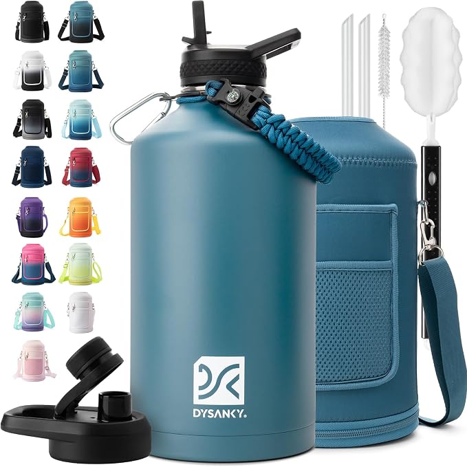 DYSANKY 1 Gallon Water Bottle Insulated | Thickened Stainless Steel Vacuum by DYSANKY