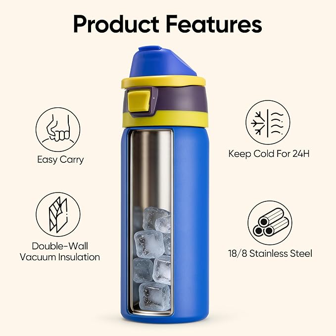 Fijinhom 24 oz Insulated Water Bottle - Image 6