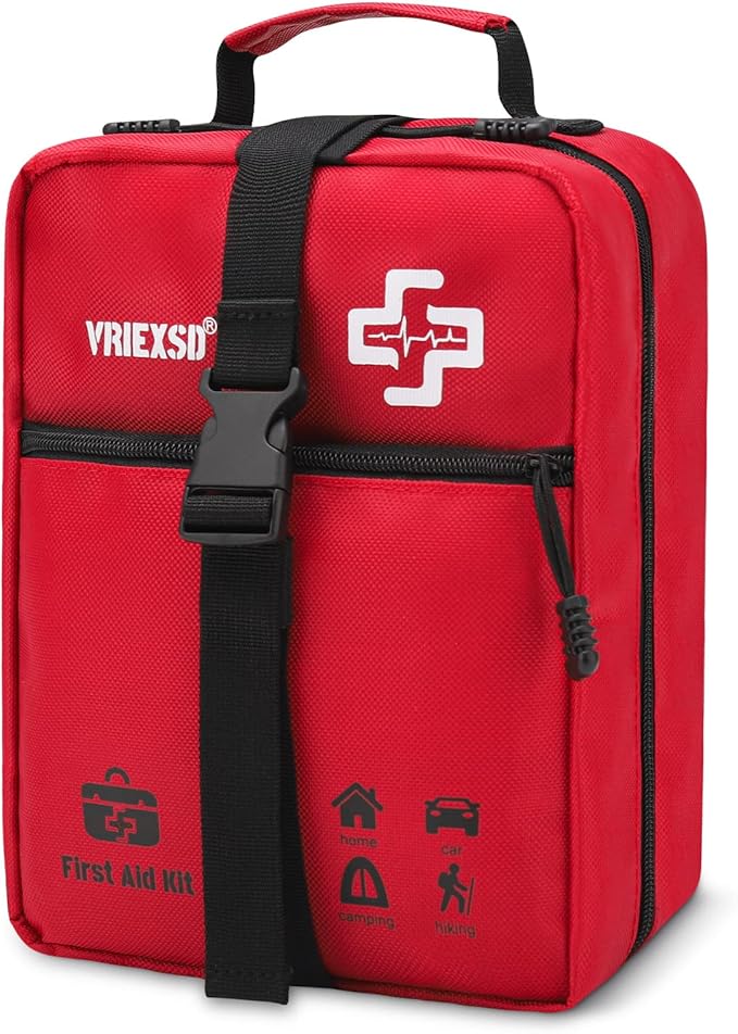 VRIEXSD 400 Piece Large First Aid Kit Premium Emergency Kits by VRIEXSD