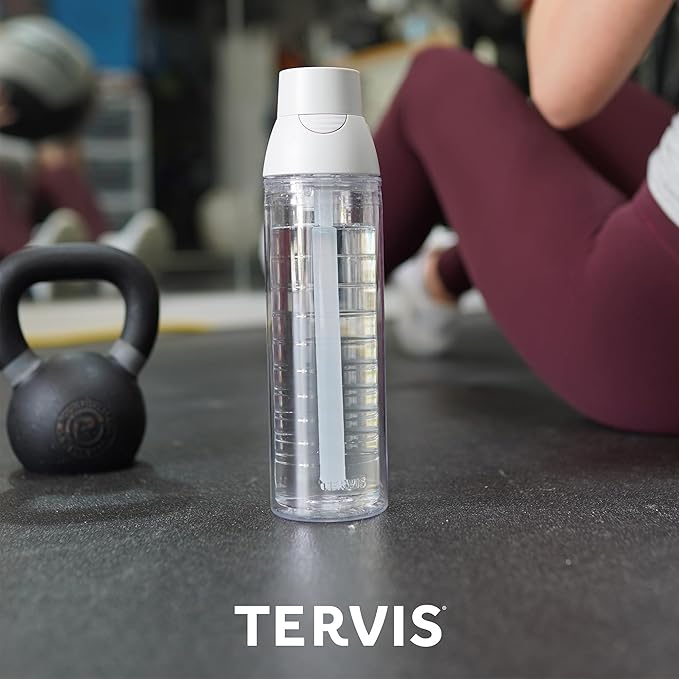 Tervis Venture Lite Clear & Colorful Lidded Made in USA Double Walled Insulated - Image 6