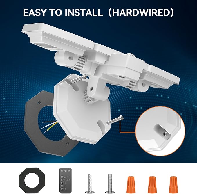 LED Security Lights Motion Sensor Outdoor Lights, 6500K Daylight, IP65 - Image 9