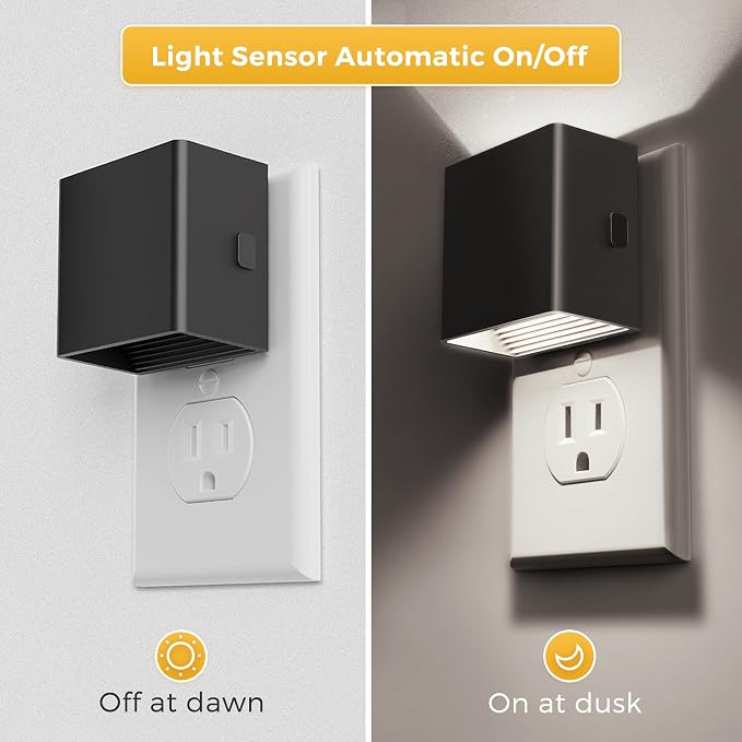 L LOHAS LED Night Light, Night Lights Plug into Wall, Bright Night Light - Image 3