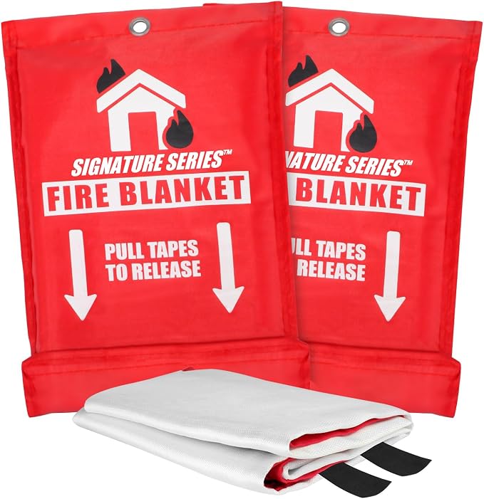 Signature Series Fire Blanket | Flame Suppression Fiberglass Blanket by CertifiedBrands