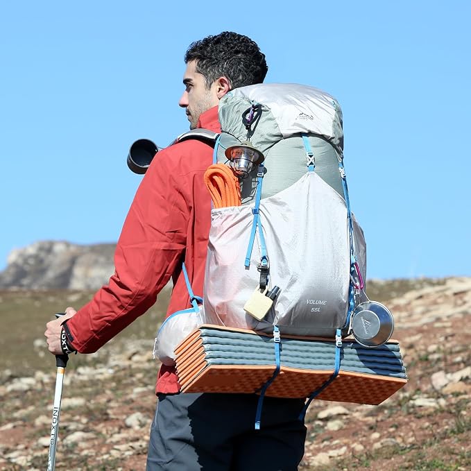 IX INOXTO 55L Internal Frame Waterproof Hiking Camping Backpack - Image 8