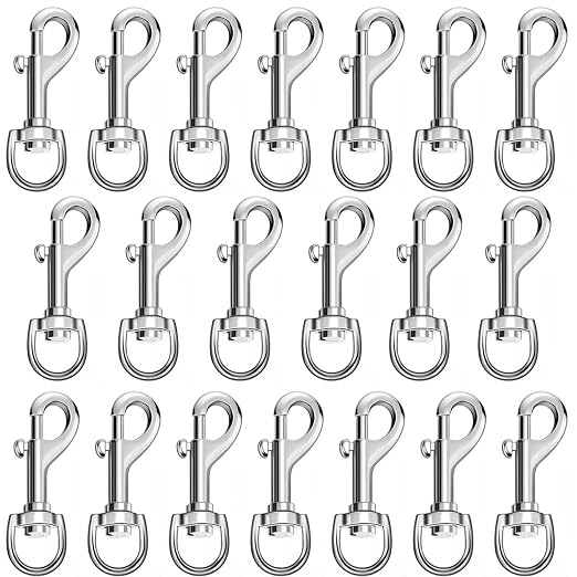 Therwen Heavy Duty 2.76 Inch Flag Hooks Clasp Single Ended Clip Hooks - Image 8