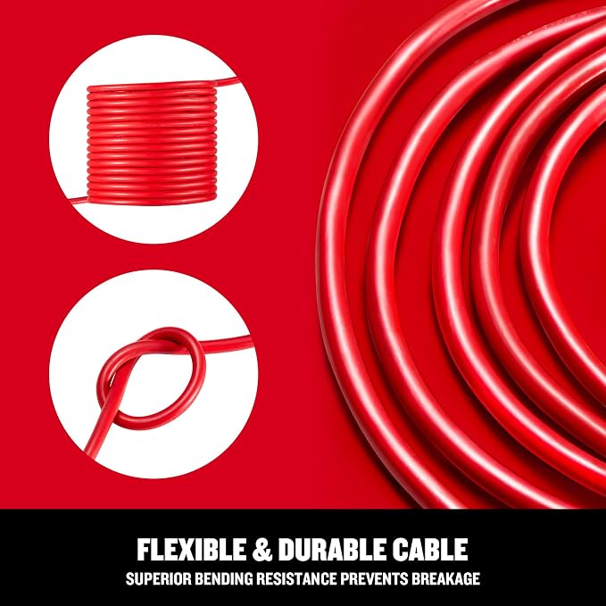 CRAFTSMAN 100 Ft. Indoor/Outdoor Extension Cord 16/3 SJTW, Waterproof Flexible - Image 4