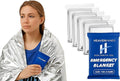 Emergency Blankets Pack of 10 – Mylar Thermal Space Blanket by Unknown