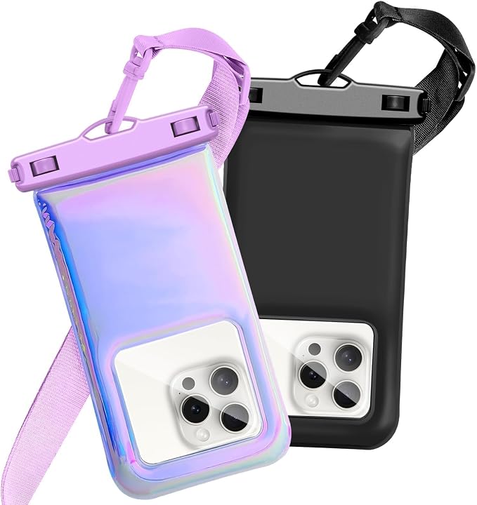 Floatable Waterproof Phone Pouch Case 2 pax by Foweroty