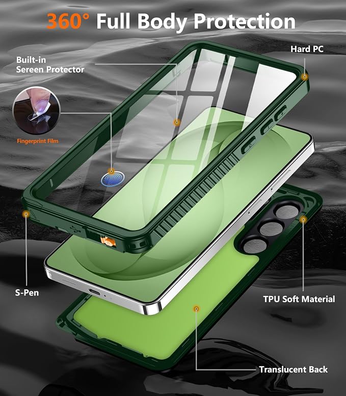 Temdan Designed for Samsung Galaxy S26 Ultra Case Waterproof, Built-in Lens & - Image 4