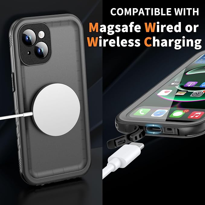 Cozycase for iPhone 15 Plus Waterproof Shockproof Dustproof Case - Image 9