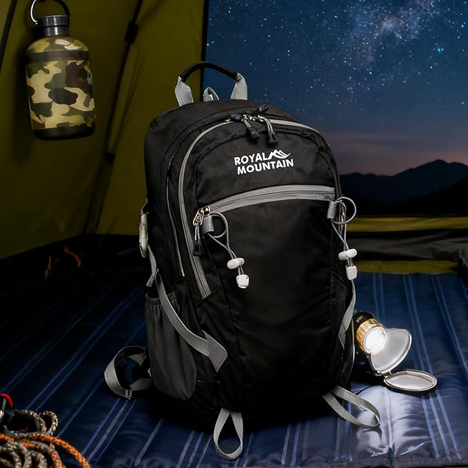 Hiking Backpack With Rain-cover, 20L Travel Backpacks - Image 7