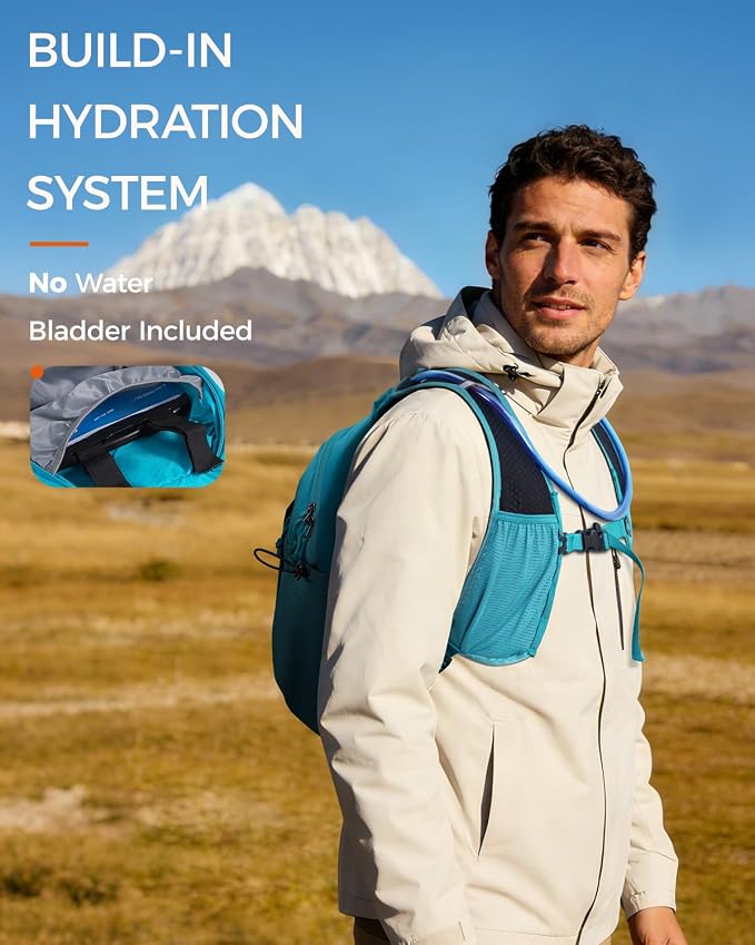 ECOHUB 15L Lightweight Packable Hiking Backpack - Image 5