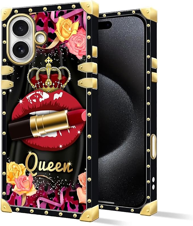 for iPhone 17 Case Luxury Golden Decoration - Image 2