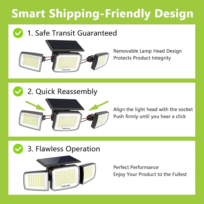DAMINY Solar Security Light - Image 2