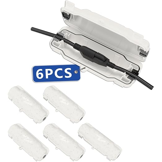 6 Pack Outdoor Extension Cord Safety Cover by Unknown