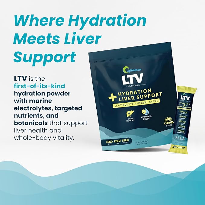 UpWellness LTV Liver Hydration Packets - Image 3