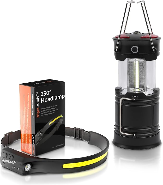 Night Buddy LED Headlamp Rechargeable Flashlight by NightBuddy