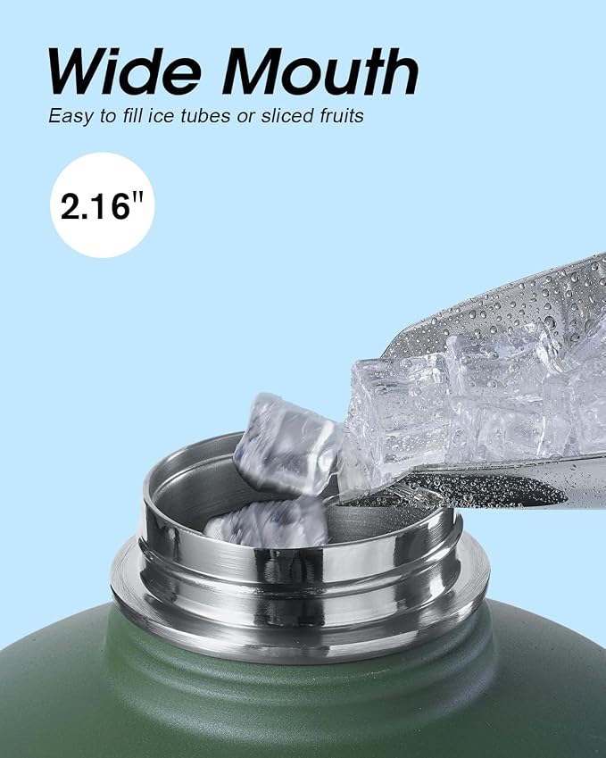 Coolflask 128 oz Gallon Water Bottle Insulated - Image 4