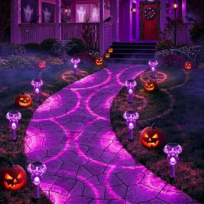 Solar Lights Outdoor, 16 Pack Mushroom Lights Outside Waterproof, Solar Powered - Image 6