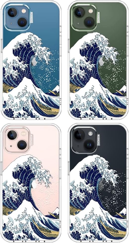 MOSNOVO for iPhone 13/14 Case | Military Grade 6.6ft Drop Tested | Clear - Image 4