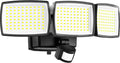 Battery Powered Motion Sensor Outdoor Lights, 1500LM Flood Lights IP65 by AIXPI