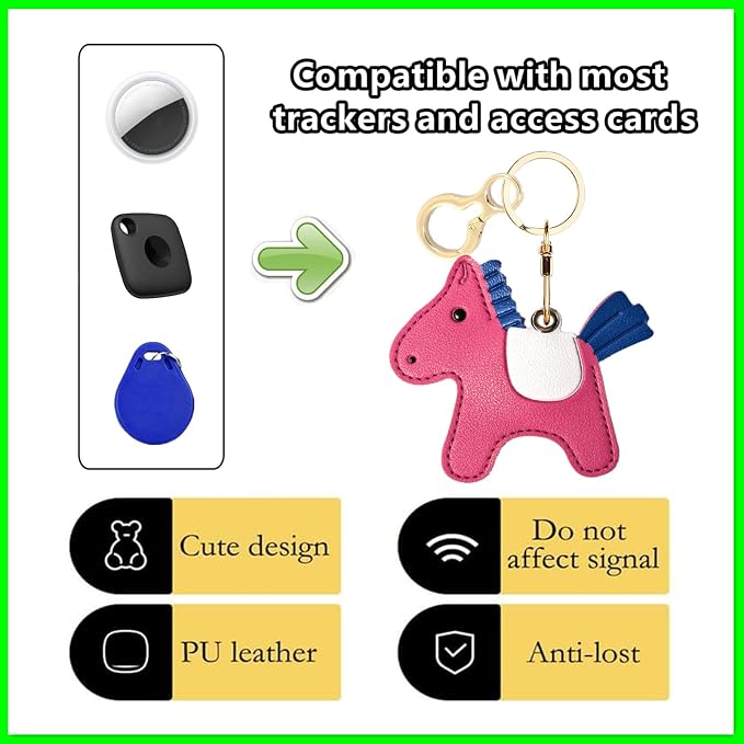 Leather Keychain Holder Case Compatible - Image 3