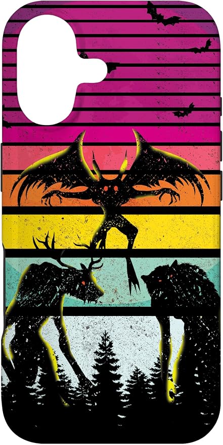 Cryptkin Cute Mothman Cryptid Map Case by Unknown
