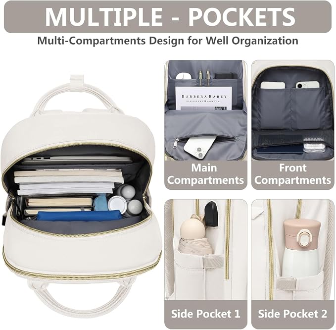 Laptop Backpack for Women Work Bag - Image 3