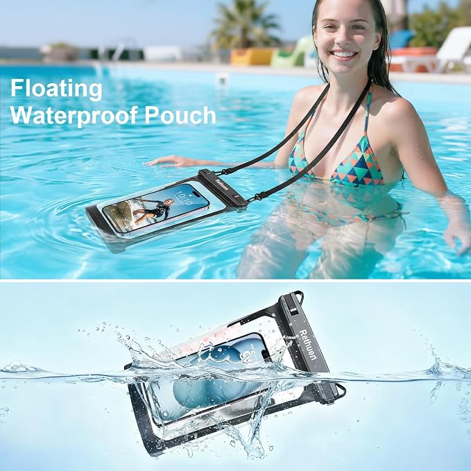 Large Waterproof Phone Pouch, Cell Phone Dry Bag - Image 4