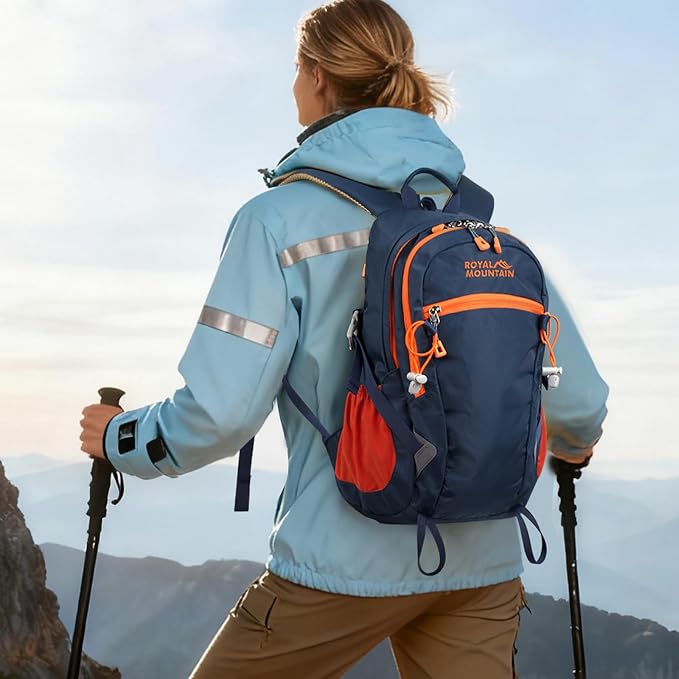 Small Hiking Backpack With Rain-cover, 20L Travel Backpacks - Image 8