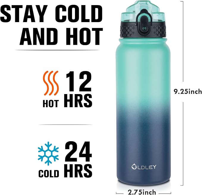 Oldley Insulated Water Bottle 20oz - Image 3