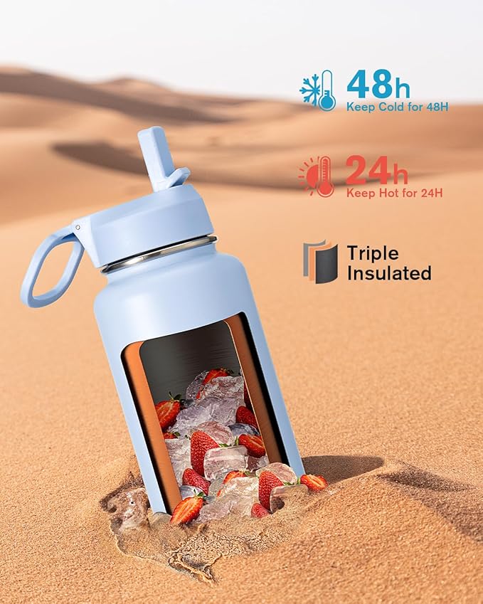 Water Bottle 40 oz Insulated - Image 2