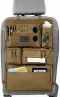 Tactical Seat Back Organizer Heavy Duty MOLLE Panel Organizer by Vanlutone
