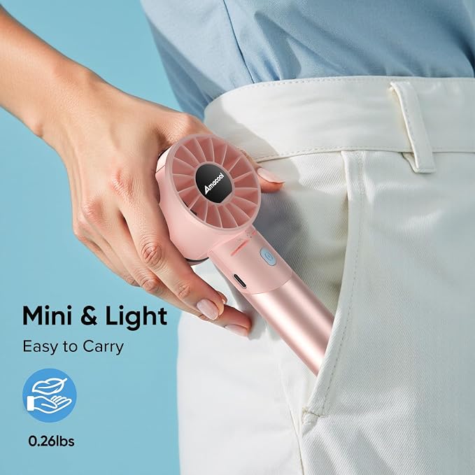AMACOOL Portable Handheld Turbo Fan, Mothers Day Gifts - Image 5