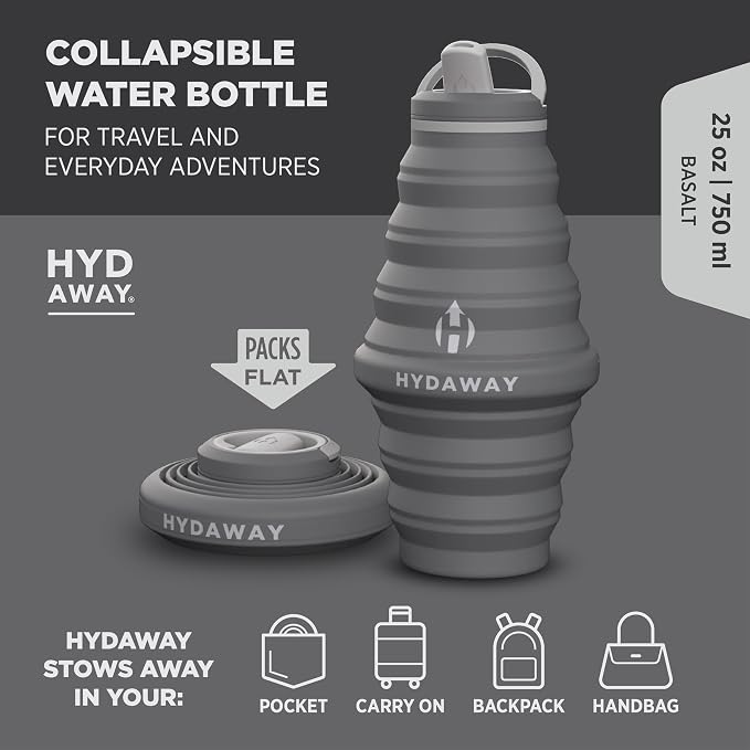 HYDAWAY 25oz Collapsible Water Bottle - Image 2