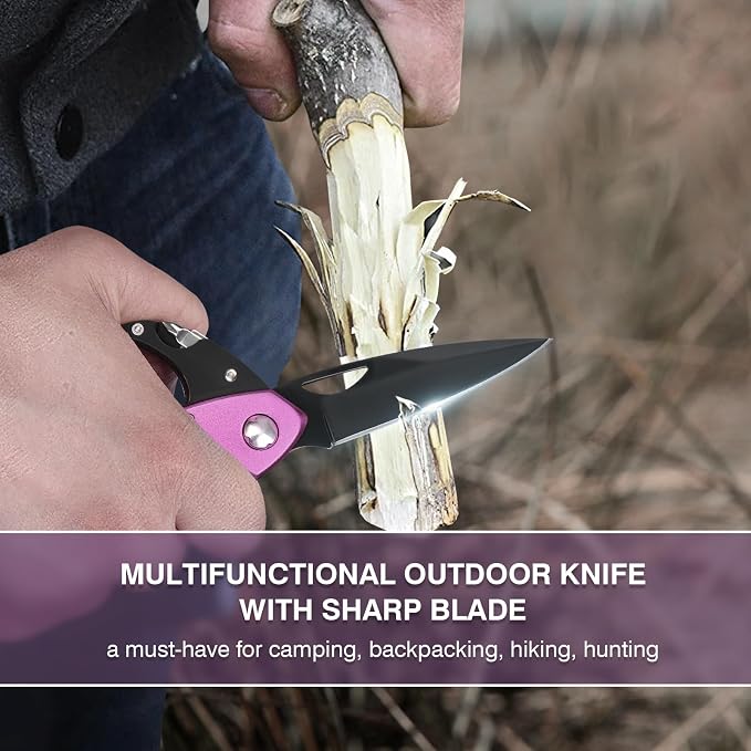 FUNBRO Pink Multitool Carabiner, Stocking Stuffers Gifts - Image 3