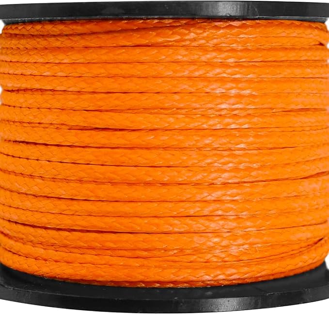 emma kites Hollow UHMWPE Braided Cord 1.3mm, 2mm Spliceable - Image 3