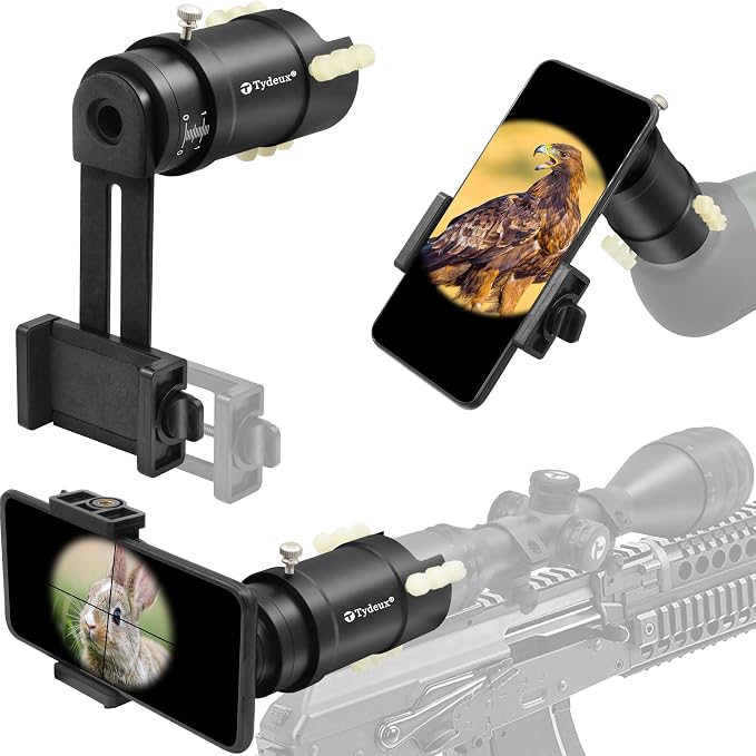 Rifle Scope Mount Upgrated Camera Adapter by Tydeux