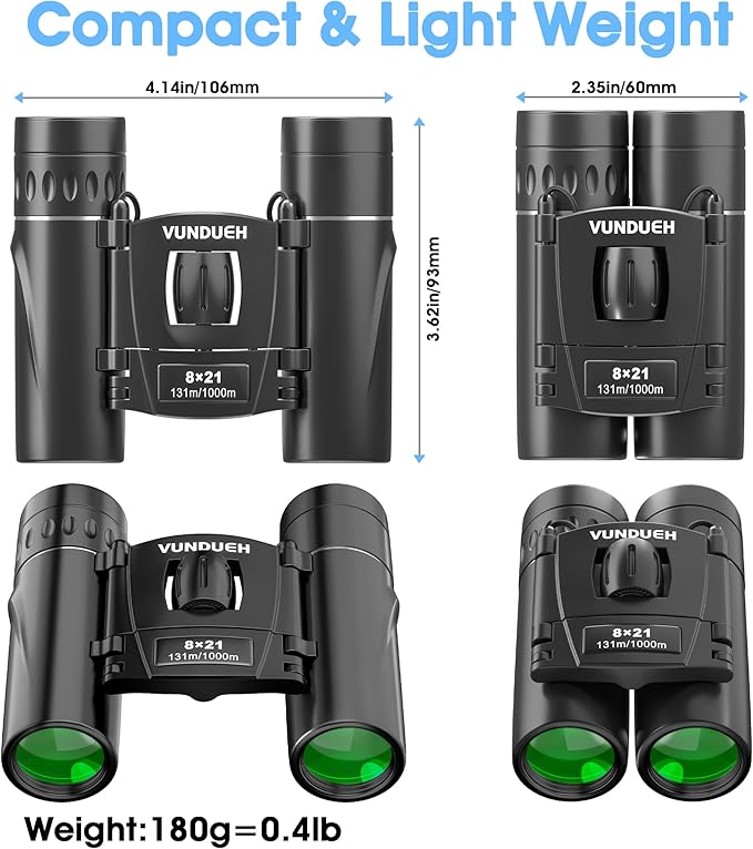 Mini Compact Binoculars for Adults and Kids - Image 6