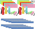 100 Pack Mini Flashlights Bulk, Small Multicolor Flashlights Bulk by Hilngav