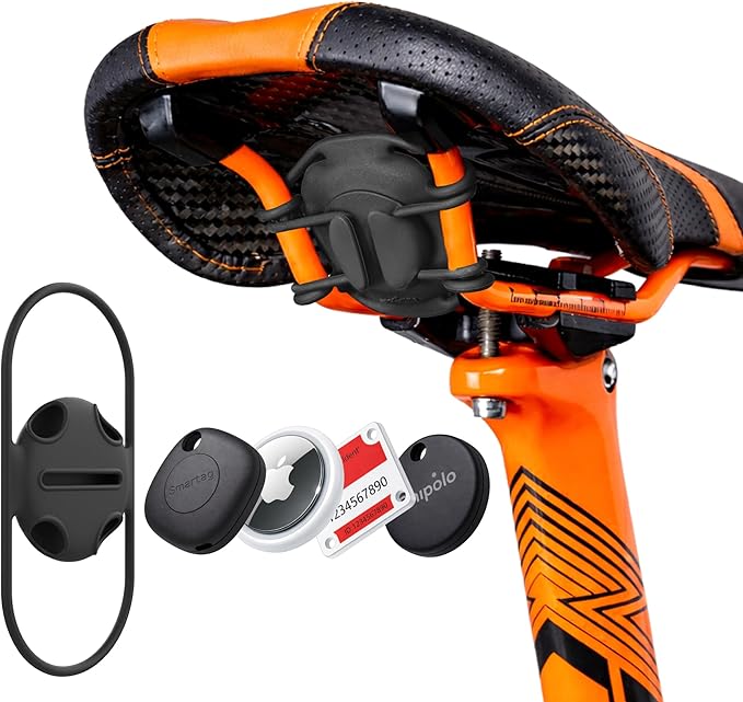 BONE Universal Bike Tag Strap, Versatile Tracker Holder by Bone