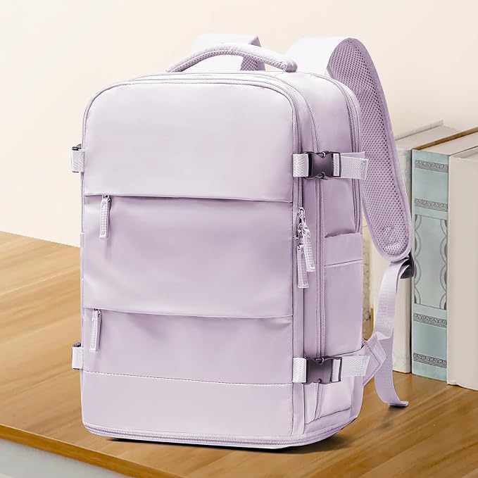 coowoz Large Travel Backpack For Women Men, Carry On Backpack, Hiking Backpack - Image 2